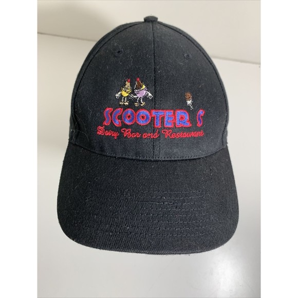Scooters Dairy Bar & Restaurant Embroidered Baseball Hat Cap Adjustable Strap - Picture 1 of 11